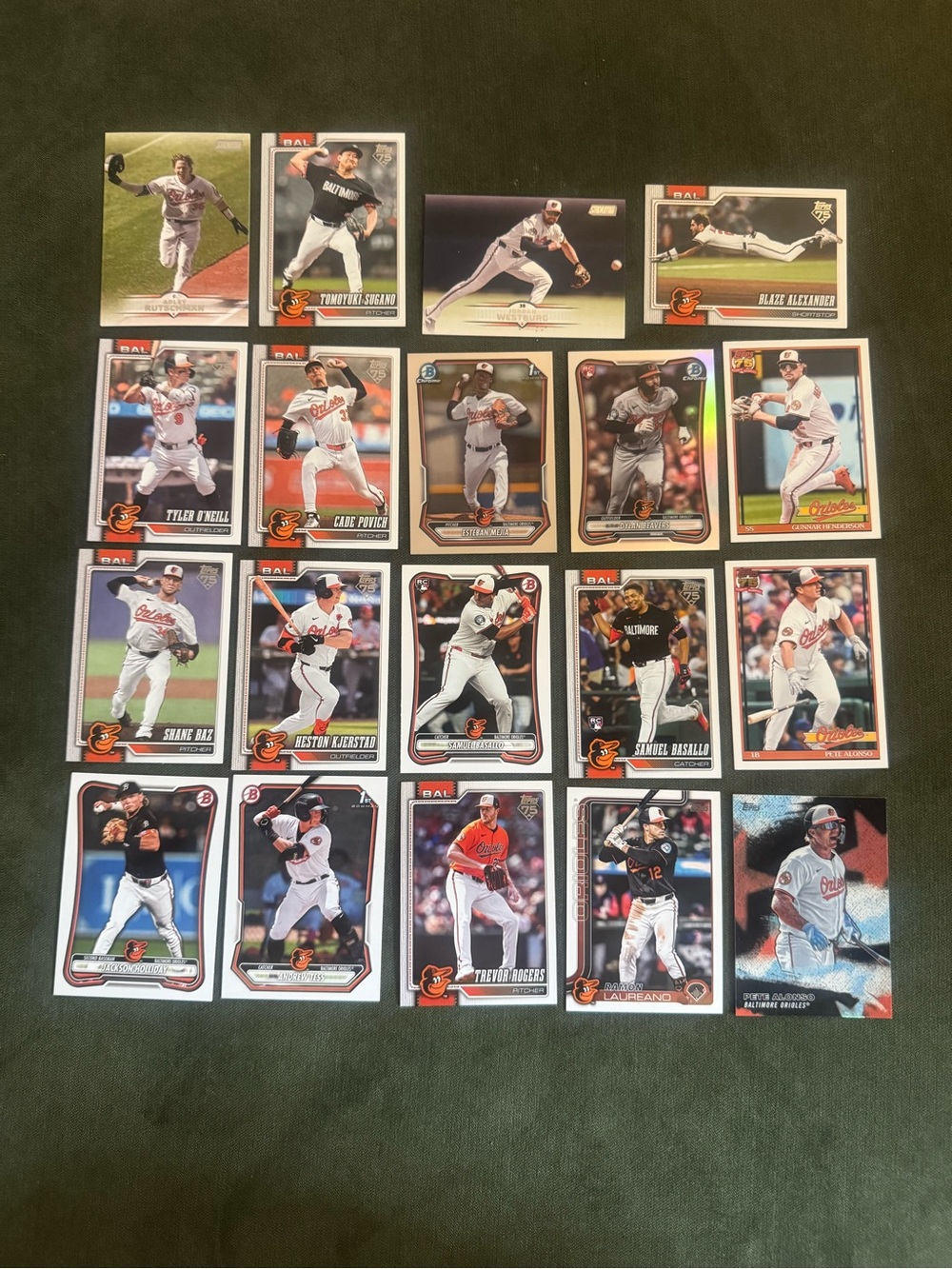 Baseball Card Lot- Orioles